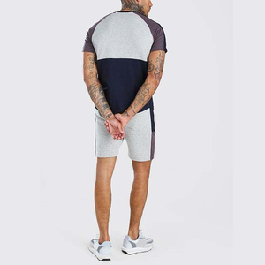 Conjunto de Verano de Dos Piezas con Logotipo Personalizado, Camiseta y Pantalones Cortos Transpirables para Hombre, Diseño Nuevo en Oferta - Product Image 2