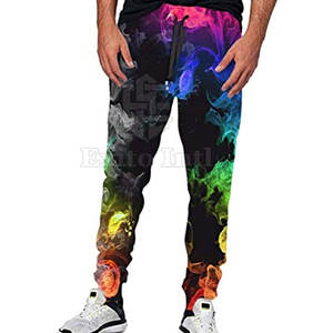 กางเกงจ็อกเกอร์ผู้ชายคุณภาพดี ระบายอากาศได้ดี สีสันตามสั่ง แฟชั่นใหม่ ขายดี สตรีทแวร์ กางเกงซับลิเมชั่นผู้ชาย - Product Image 6