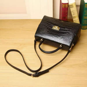 กระเป๋าถือเดินทางสุดหรูสำหรับผู้หญิง หนังจระเข้แท้ น้ำหนักเบา ปิดด้วยซิป รุ่นใหม่ล่าสุด - Product Image 5