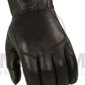 Nouveauté : Gants de mode en cuir pur noir / Gants de mode en cuir fabriqués au Pakistan, parmi les plus vendus - Product Image 3