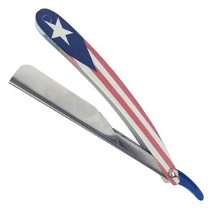 Navaja de Afeitar Recta Reutilizable, Navaja de Afeitar Profesional para Barbería, Navaja de Afeitar Plegable de Acero Inoxidable para Hombre, Proveedor Mayorista - Product Image 1