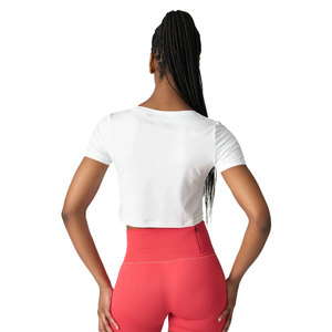 Top Corto de Mujer, Elegante, para Verano, Tejido Fino, Transpirable, Antiarrugas, Fácil de Lavar, Corte Regular, Prenda Moderna - Product Image 4