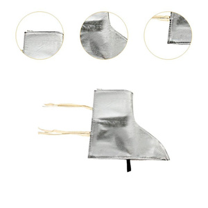 Couvre-chaussures de soudage industriels haut de gamme en aluminium léger et feuille de para-aramide, à lacets - Product Image 3