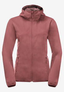 Veste softshell imperméable pour femme avec logo personnalisé, résistante aux intempéries, séchage rapide et coupe-vent, pour la randonnée, le camping et la course en plein air - Product Image 3