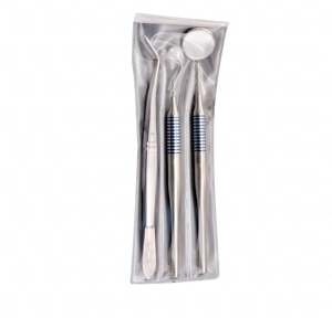Set Profesional de Examen Dental: Espejo, Sonda, Pinzas, Instrumentos Quirúrgicos Dentales, Kit de Cuidado Bucal para Estudiantes de Odontología - Product Image 5