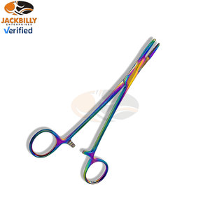 ที่จับเข็มสำหรับจักษุแพทย์แบบพรีเมียม พร้อมเคลือบไทเทเนียมสีรุ้งหลากสี และกรรไกรห้ามเลือดในตัว - Product Image 6