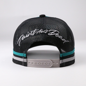Casquette Trucker 6 Panneaux Brodée Personnalisée en Maille Réglable Unisexe avec Logo Snapback pour Usage Extérieur Décontracté Quatre Saisons - Product Image 4