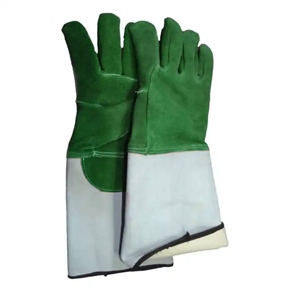 Gants de soudeur en cuir de vachette, protection industrielle, gants de sécurité avec protection des mains pour les travaux de soudage - Product Image 2