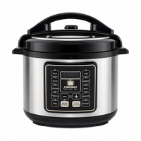 Harga Pabrik 1000W Electric Pressure Cooker 5L 6L Berkualitas Tinggi Multifungsi Anti Lengket Rice Cooker