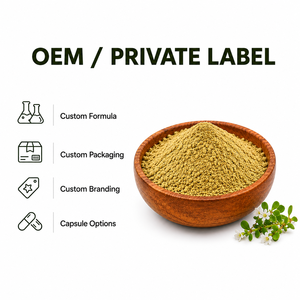 Extrait de feuille de séné en poudre, qualité alimentaire, 20% de bacosides, fabricant |   Emballage en fûts en vrac, fournisseur OEM/PL en gros - Product Image 4