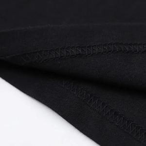 Camisetas de Cuello Redondo Extra Grandes para Hombre, 100% Algodón Grueso (220g), Impresión de Logotipo Personalizado, Impresión Gráfica, Secado Rápido - Product Image 4