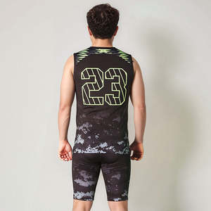 Maillots d'entraînement de football personnalisés 7v7 / 7on7 pour hommes, respirants, imprimés, séchage rapide, service OEM, découpe automatisée - Product Image 4