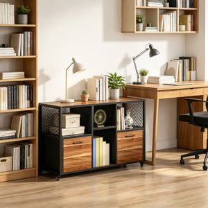 Armadio Archivio per Ufficio con 4 Ripiani - Product Image 6
