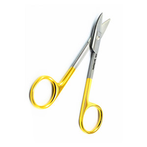 Ciseaux de qualité supérieure, courbés, en acier inoxydable, instrument chirurgical dentaire, résistant à la rouille, autoclavable, coupe de précision - Product Image 2