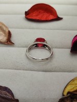 Bague en quartz arc-en-ciel coloré, élégante, avec cristaux, cadeau pour femmes et filles, bague de fiançailles tendance