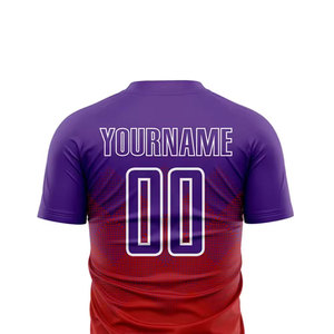 Jersey Deportivo Multicolor de Alta Calidad con Logotipo Personalizado, Diseño Propio, Jersey Casual de Venta Caliente, Diseño Propio, Jersey de Fútbol - Product Image 5