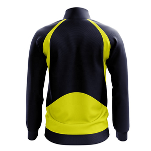 เสื้อแจ็คเก็ตฟุตบอลแขนยาวสำหรับฝึกซ้อม ปี 2026 คุณภาพสูง สำหรับฤดูใบไม้ร่วง/ฤดูหนาว พร้อมโลโก้และชื่อทีมแบบกำหนดเอง ระบายอากาศได้ดี เหมาะสำหรับทั้งชายและหญิง - Product Image 6