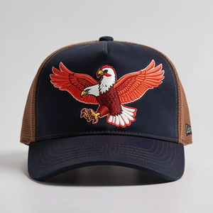 Casquette de baseball best-seller en polyester et velours côtelé, broderie logo animal, ajustement réglable, style urbain, sport, faible MOQ, direct usine - Product Image 1