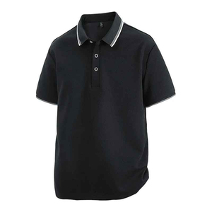 Polo pour homme de qualité supérieure pour un look décontracté professionnel avec logo brodé et toucher doux - Product Image 2