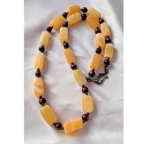 Collar de Resina Natural APEX ALIGN con Flores Secas Reales, Estilo Lindo, Joyería Hecha a Mano, Regalo para Mujeres, para Fiestas y Eventos, Venta al Por Mayor - Product Image 1