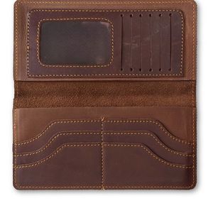 Men's Slim Leather <b>Wallet</b> Money Clips Magnet <b>Smart</b> <b>Wallet</b> book style <b>Wallet</b> for Men Classic Unisex Leather <b>Wallet</b> - Product Image 2