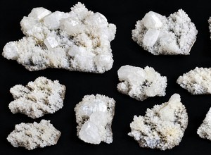 High Quality Raw White Prehnite with Apophyllite <b>Geode</b> Cluster Natural Mineral Specimen Lot - Product Image 3