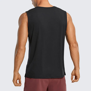 Bulk Cheap Price Oversized Muscle Fit Bodybuilding Tanks Custom Logo Own Brand Tag Sleeveless Training Tees Low MOQ Gym Tank Top - Product Image 6