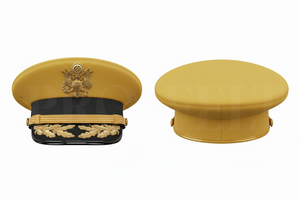Gorras con Visera Bordadas a Mano, Cómodas y Transpirables, con Decoración en el Borde, Accesorio de Uniforme Personalizado, MOQ Bajo - Product Image 3