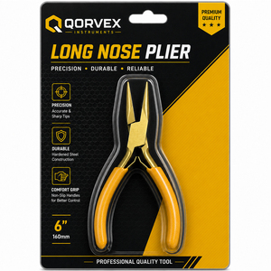 High Quality Chain Nose <b>Plier</b> Light Weight Smooth Work Jewelry Making Craft Repair Hand <b>Tool</b> 5 inch / Customized - Product Image 6