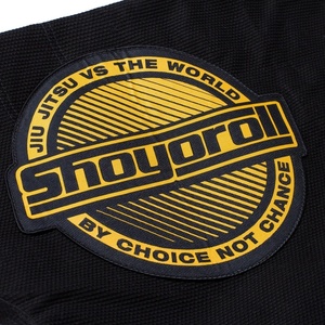 Kimono de BJJ Negro de Algodón, Uniforme de Jiu Jitsu para Adultos Unisex, Corte Regular, Duradero, Ligero, de Secado Rápido y Transpirable, 450 GSM - Product Image 5