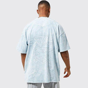 Camiseta de Hombre Slim Fit, Último Modelo, Lavado Ácido, Precio Económico, Manga Corta - Product Image 2