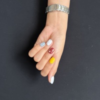 Ongles à presser faits à la main, styles variés, faible MOQ, approvisionnement en gros, emballage personnalisé, OEM ODM, ongles à presser réutilisables, fabrication soignée