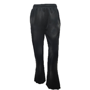 <b>Wholesale</b> Men's Vintage Style <b>Flare</b> Track Pants 3D Embroidery Sun Fade Men <b>Sweatpants</b> Distress Hem Polyester/Cotton Outdoor Wear - Product Image 3