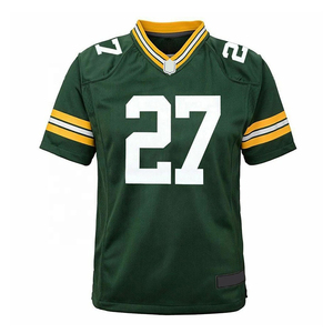 Maillot de football personnalisé 100% polyester imprimé numériquement Noms d'équipe/joueurs personnalisés Tissu en maille respirant Manches courtes Unisexe - Product Image 1