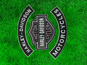Juego de parches para motociclistas Harley Davidson – Diseño de escudo termoadhesivo para chaquetas y chalecos - Product Image 4