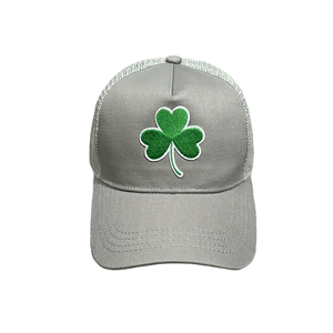 Casquette de baseball en coton respirante à 6 panneaux, légère et ajustable, avec trèfle brodé, idéale pour le sport, le cyclisme, la plage et les affaires - Product Image 6