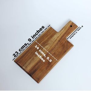 Tabla de cortar hecha a mano de madera de olivo con asa, tabla de servir y cortar con veta natural, tabla de quesos ecológica para cocina - Product Image 5