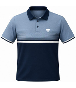 Camisa de Golf Oxford Sólida Personalizada Premium para Hombre, Transpirable, Ligera, 200 Gramos, Elástica, que Absorbe la Humedad - Product Image 1