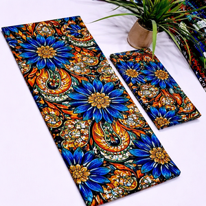 Top-Quality Custom African Wax Print 100% Cotton Tie Fabric for Garment Manufacturing Logo Personalization Togo OEM Textile - Product Image 6