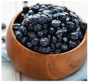 บลูเบอร์รี่ออร์แกนิคแบบหั่นชิ้น บรรจุภัณฑ์สุญญากาศ เหมาะสำหรับทำขนมกรุบกรอบ รสเปรี้ยว ใช้ทำสมูทตี้ อบขนม และซีเรียล - Product Image 1