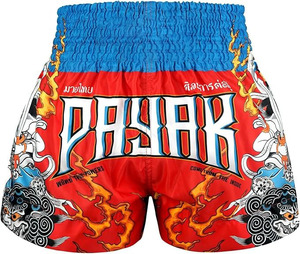 Shorts d'entraînement MMA pour hommes, imprimé orange, noir et blanc, pour Muay Thai, respirants, pour la boxe - Product Image 5