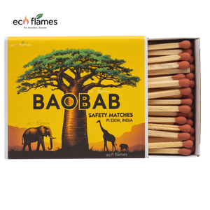 Boîte d'allumettes en carton écologique personnalisée avec impression, design moderne pour un usage domestique - Product Image 2