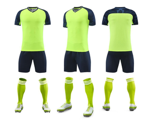 Custom Printed Football Jersey and Shorts Set for Men - Product Image 4
