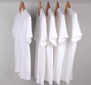 Ventes en gros de haute qualité, fabricants de logos personnalisés, t-shirts à manches courtes, col rond, coupe ajustée, tendance, streetwear, 100% coton - Product Image 5