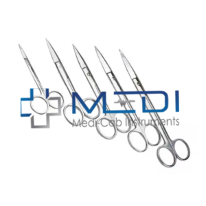 Tijeras Dentales Manuales de Alta Calidad TC Iris con Punta Curva, Material de Acero Inoxidable, Certificación CE por Medicab Surgical Instruments - Product Image 5