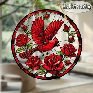 CIFbuy Acchiappasole a Tema Uccello Romantico, Decorazione Festiva Retrò, Ciondolo con Cristalli Colorati, Regalo per Lei - Product Image 5