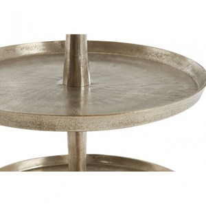 Wedding Decoration Aluminum Cake Stand India Hot Selling Cake Dishes Stand New Design High Finished Kitchen Decor Cake Stand - Product Image 2