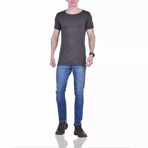 Camisetas de Algodón Personalizadas para Hombre, Camisetas Deportivas con Estampado Activado por el Sudor, Camisetas de Gimnasio y Fitness, Camisetas Lisas para Hombre - Product Image 5