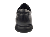 Chaussures Oxford Dlords pour hommes en cuir véritable, à bout pointu, à lacets, semelle extérieure en caoutchouc durable et amortie, toutes saisons, avec semelle intermédiaire