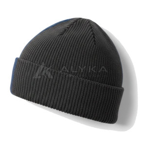Pakistan Manufacturer Export Best Quality Wholesale Price Premium Design Comfortable Knitted Two CO 100% <b>Wool</b> Unisex <b>Beanie</b> - Product Image 3